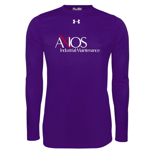  Under Armour Purple Long Sleeve Tech Tee - AXIOS Industrial Maintenance