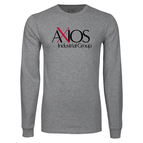  Grey Long Sleeve T Shirt - AXIOS Industrial Group