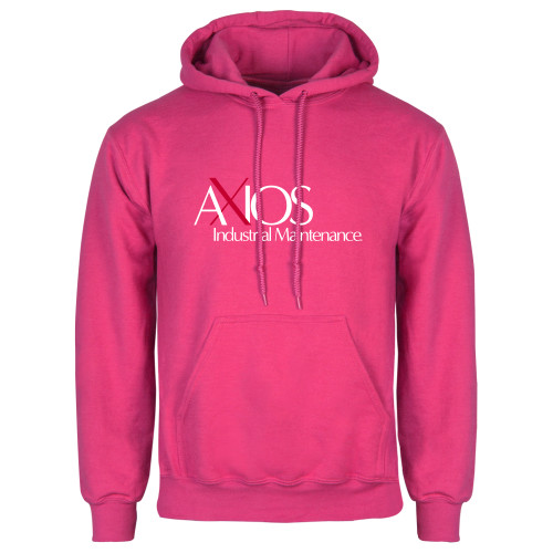 Womens Fuchsia Fleece Hoodie - AXIOS Industrial Maintenance