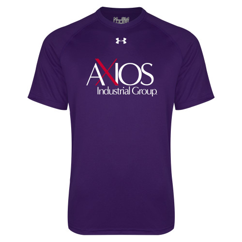  Under Armour Purple Tech Tee - AXIOS Industrial Group