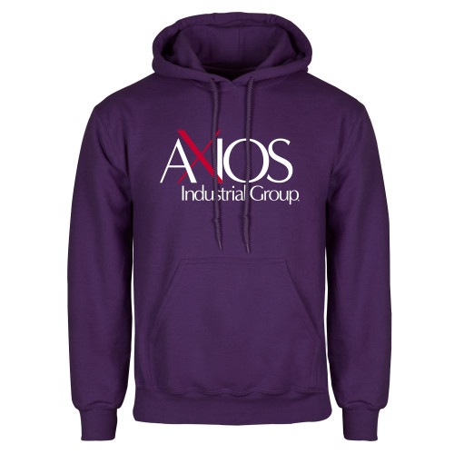  Purple Fleece Hoodie - AXIOS Industrial Group