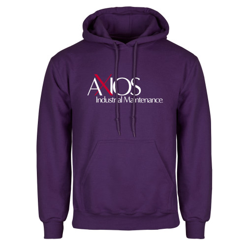  Purple Fleece Hoodie - AXIOS Industrial Maintenance