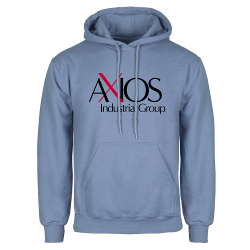  Light Blue Fleece Hoodie - AXIOS Industrial Group