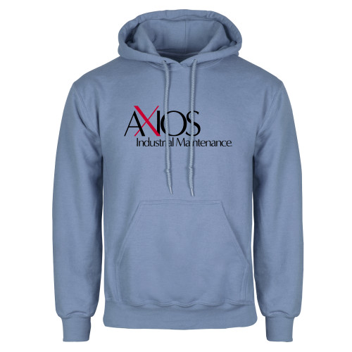  Light Blue Fleece Hoodie - AXIOS Industrial Maintenance