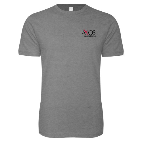 Next Level Heather Grey SoftStyle T Shirt-AXIOS Industrial Group - PLUS