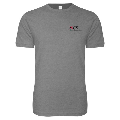 Next Level Heather Grey SoftStyle T Shirt-AXIOS Industrial Maintenance