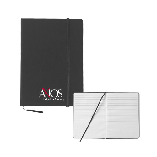  5x7 Black Hard Cover Journal - AXIOS Industrial Group