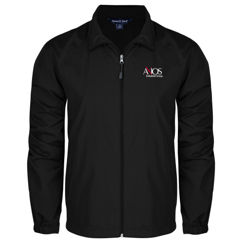  Black Full Zip Wind Jacket - AXIOS Industrial Group