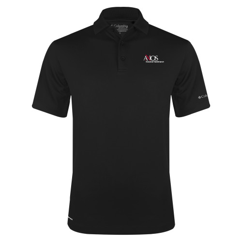  Columbia Black Omni Wick Drive Polo - AXIOS Industrial Maintenance