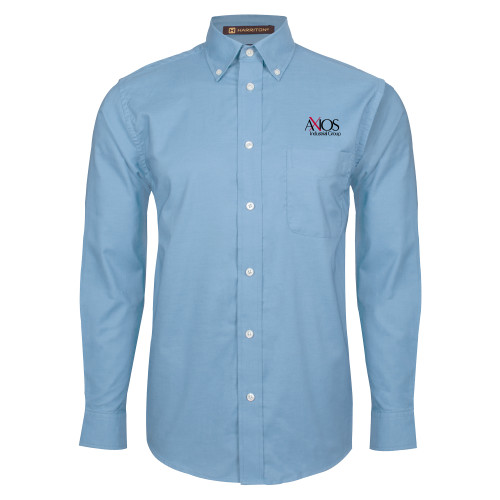  Light Blue Oxford Long Sleeve Shirt - AXIOS Industrial Group