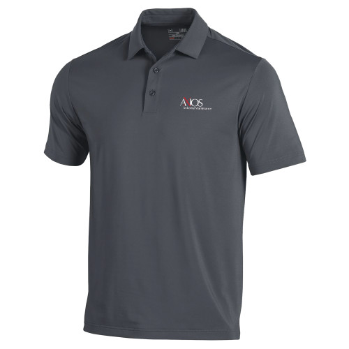  Under Armour Graphite Performance Polo - AXIOS Industrial Maintenance