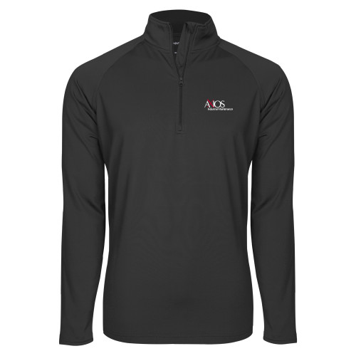  Sport Tek Charcoal Sport Wick Stretch 1/2 Zip Pullover - AXIOS Industrial Maintenance