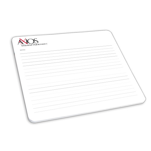  Mousepad/Notepad - AXIOS Industrial Maintenance