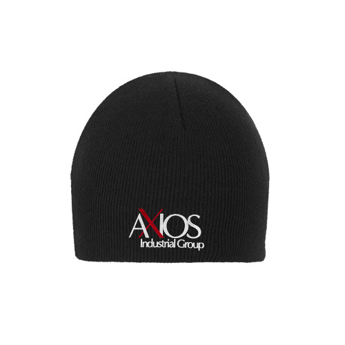  Black Knit Beanie - AXIOS Industrial Group