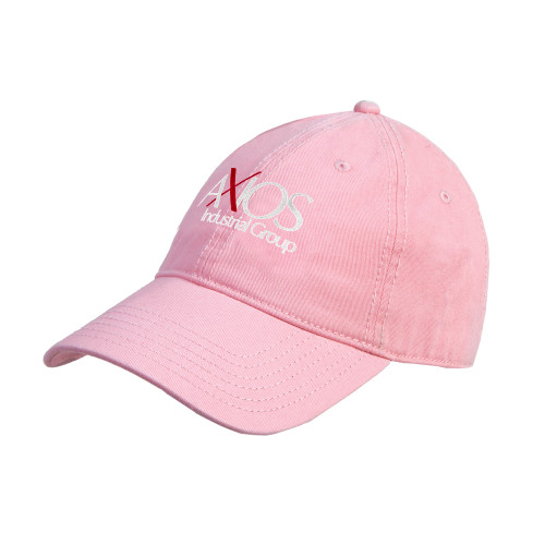  Pink Unstructured Adjustable Low Profile Cap - AXIOS Industrial Group