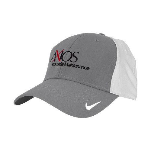  Nike Charcoal/White Swoosh Legacy 91 Hat - AXIOS Industrial Maintenance