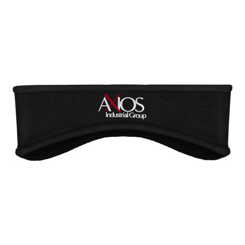  Black Stretch Fleece Headband - AXIOS Industrial Group