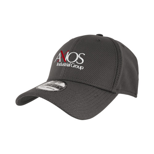  New Era Charcoal Diamond Era 39Thirty Stretch Fit Hat - AXIOS Industrial Group