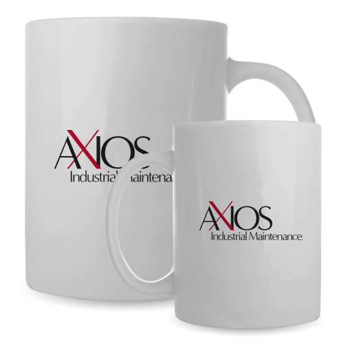  Full Color White Mug 15oz - AXIOS Industrial Maintenance
