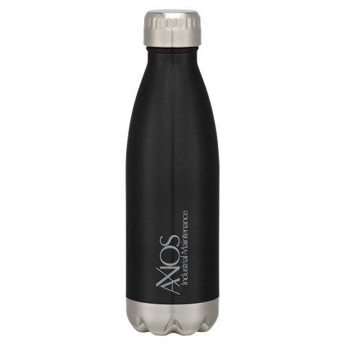  Swig Stainless Steel Black Bottle 16oz - AXIOS Industrial Maintenance Engraved