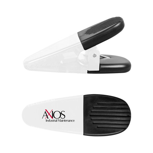  White Crocodile Clip/Magnet - AXIOS Industrial Maintenance