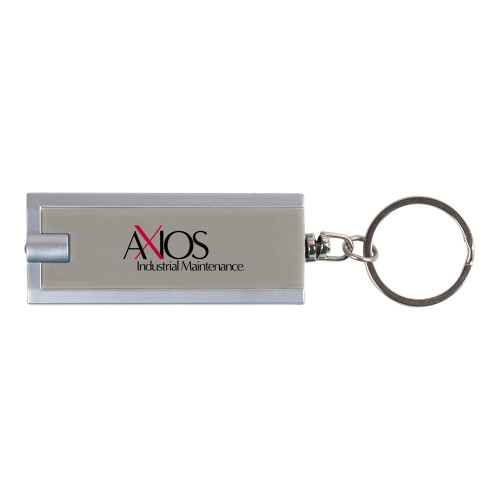  Turbo Silver Flashlight Key Holder - AXIOS Industrial Maintenance