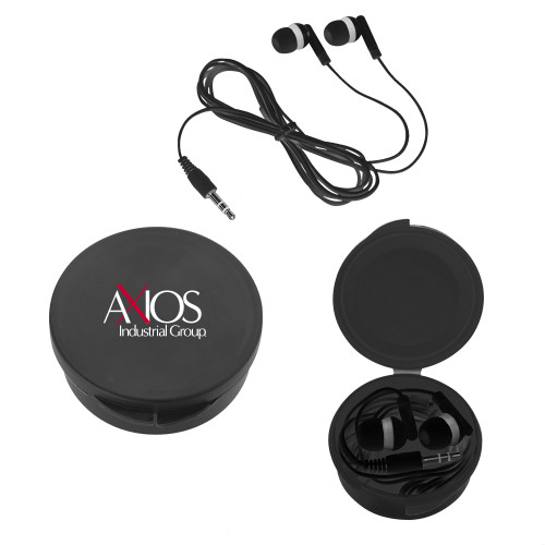  Ear Buds in Black Case - AXIOS Industrial Group