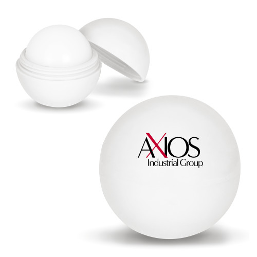  White Lip Moisturizer Ball - AXIOS Industrial Group