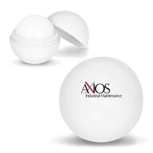  White Lip Moisturizer Ball - AXIOS Industrial Maintenance