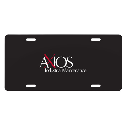  License Plate - AXIOS Industrial Maintenance