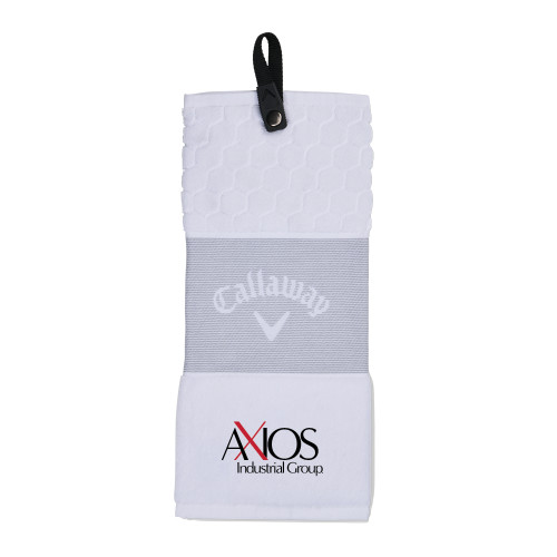  Callaway White Trifold Towel - AXIOS Industrial Group