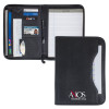 Thumbnail image for  Wall Street Black Zippered Padfolio