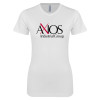 Thumbnail image for  Next Level Womens White Boyfriend Tee