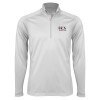 Thumbnail image for  Syntrel White Interlock 1/4 Zip