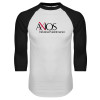 Thumbnail image for  White/Black Raglan Baseball T Shirt