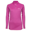 Thumbnail image for  Syntrel Womens Raspberry Interlock 1/4 Zip