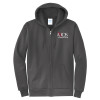 Thumbnail image for  Extended Charcoal Fleece Full Zip Hoodie