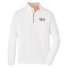 Thumbnail image for  Peter Millar White Perth Performance 1/4 Zip