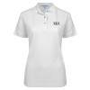 Thumbnail image for  Womens Silk Touch White Pique Polo