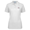 Thumbnail image for  Womens Silk Touch White Pique Polo