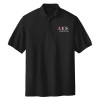 Thumbnail image for  Extended Black Silk Touch Polo