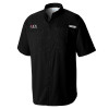 Thumbnail image for  Columbia Black Tamiami Performance Short Sleeve Shirt