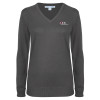 Thumbnail image for  Womens Charcoal Heather VNeck Sweater
