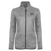 Thumbnail image for  Womens Grey Heather Fleece Jacket