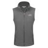 Thumbnail image for  Womens Charcoal Fleece Full Zip Vest