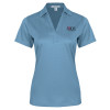 Thumbnail image for  Womens Light Blue Performance Fine Jacquard Polo