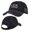 Thumbnail image for  Kryptek Typhon Black Adjustable U.S. Flag Hat