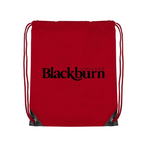  Red Drawstring Backpack - Blackburn College