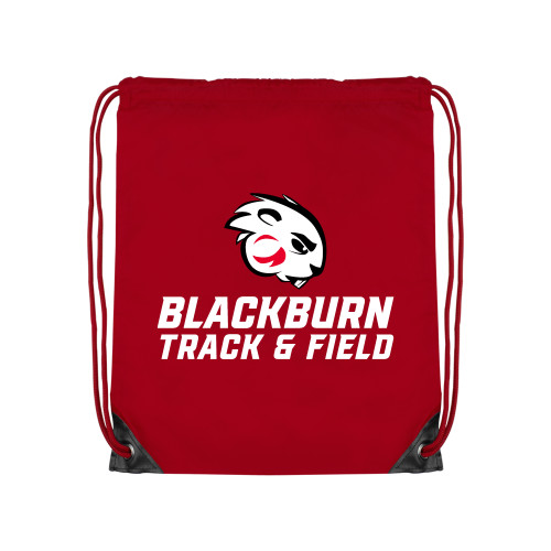  Red Drawstring Backpack - Blakcburn Track and Field