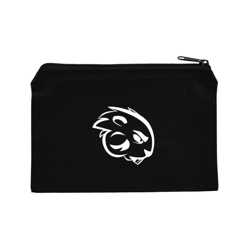  8oz. Black Cotton Travel Pouch - Buzz
